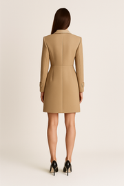 Damen – Mid-Length Trenchcoat mit Doppelreihe