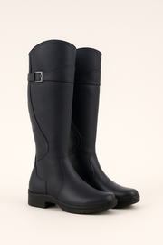 Damen – Winterreitstiefel mit Kniehohem Schaft und Futter