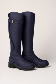 Damen – Winterreitstiefel mit Kniehohem Schaft und Futter