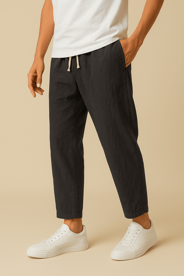 Herren – Alicante Leichte Leinenhose mit atmungsaktiver Struktur