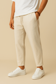 Herren – Alicante Leichte Leinenhose mit atmungsaktiver Struktur