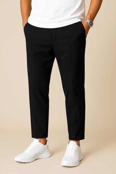 Herren – Leichte Casual-Hose mit Relaxed Fit und Elastikbund