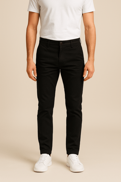 Herren – Slim-Straight Hose Luke mit softer Passform