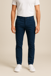 Herren – Slim-Straight Hose Luke mit softer Passform