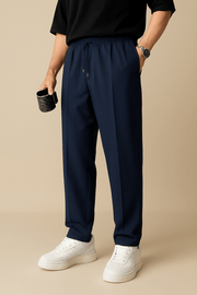 Herren – Chinohose mit Bundfalte und Komfortbund