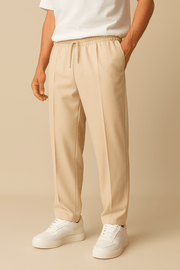 Herren – Chinohose mit Bundfalte und Komfortbund