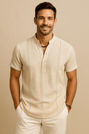 Herren – Kurzarmhemd in Relaxed Fit, atmungsaktiv